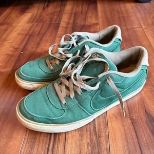 Vintage‎ Nike Dunk SB Low 6.0 Green Tan 2011 Men's Size 11 EUC Rare